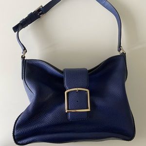 Blue leather Kate Spade Healy Lane shoulder bag
